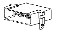 AMP Fastin-Faston 8P \'\'====\'\' stekkerhuis [0-0163008-0]