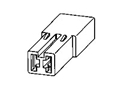 AMP Fastin-Faston 2P ''='' Stecker [0-0180923-0]