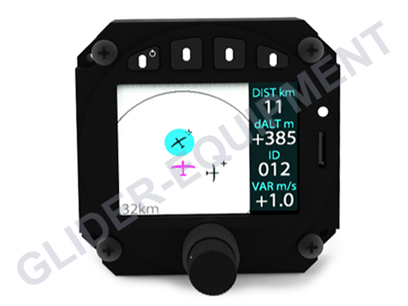 Air Traffic Display (Flarm) 80mm [ATD-80]