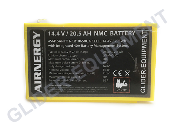 Airnergy NMC accu 14.4V 20.5Ah [NM14.4-20.5]