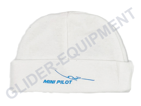GE baby geboorte mutsje 'Mini-Pilot' zweefvliegtuig [B2001]