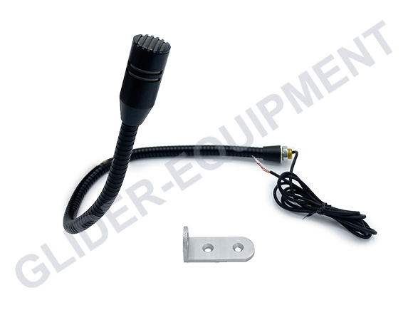 Clockaudio dynamische zwanenhalsmicrofoon 425mm zwart [CLK10504]