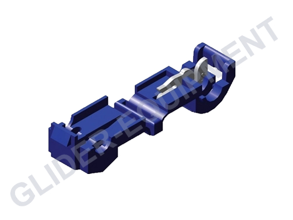 Cobra / Tirex Scotchlock T-split 6.3mm / 1.0 - 2.5mm² blau [D10025]