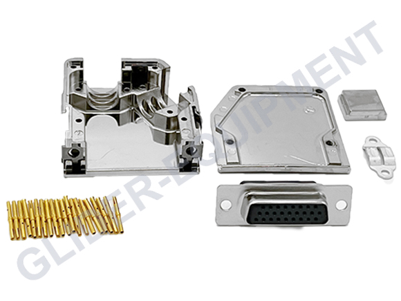 Connector D-SUB 26HD female Air Com / Air Traffic krimp [B795]