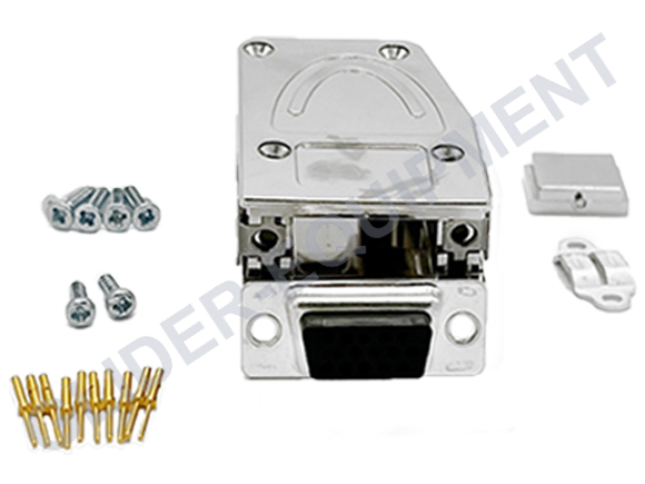 Connector D-SUB 15HD male Air Com / Air Traffic crimp [B853]