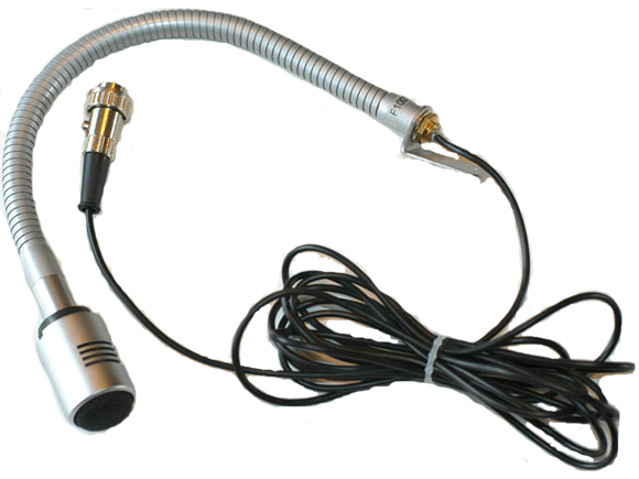 Dittel zwanenhalsmicrofoon 370mm zilver [F10039]