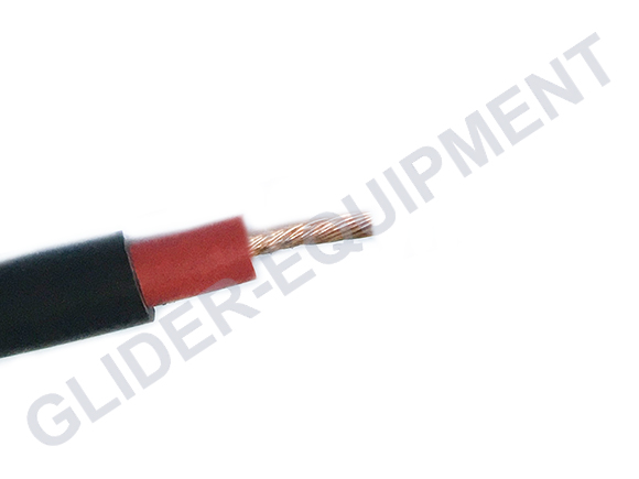 Solo/Donné bougiekabel PVC zwart [0084130/009454]