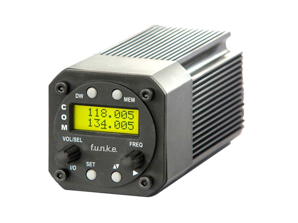 Funke  ATR833S VHF-Funkgerät 8.33kHz/25kHz 6W 57mm [ZATR833S]
