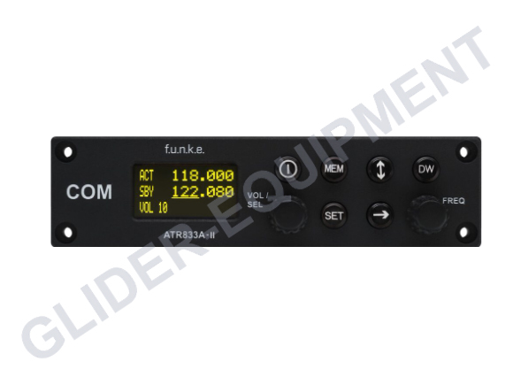 Funke  ATR833A-OLED VHF-Funkgerät 8.33kHz/25kHz 6W (stack) [ZATR833A-II-OLED]