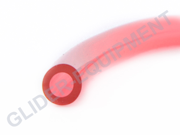 PVC instrument tube red 10 METER [IS-5x8-HE-10M]