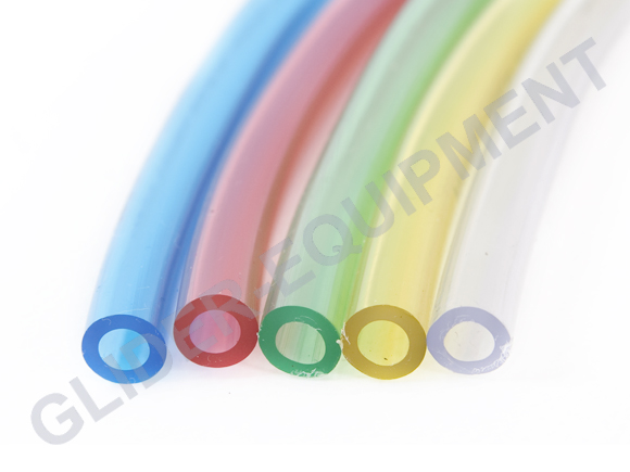 PVC instrument tube red 10 METER [IS-5x8-HE-10M]