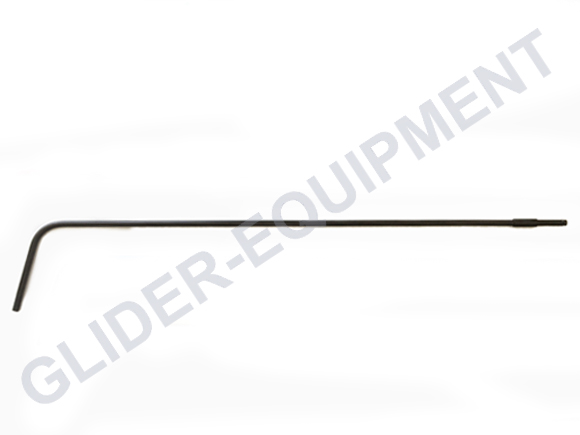 Ilec TEK-Probe tail fin 500mm-6mm Black [100020-S]