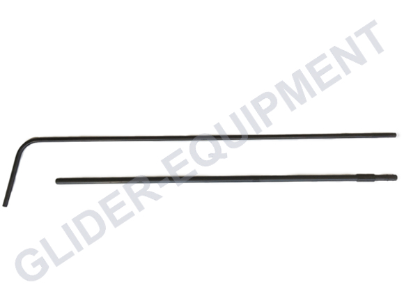 Ilec TEK-Probe tail fin 900mm-8mm Black [100023-S]
