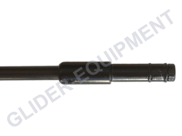 Ilec TEK-Buis kielvlak 900mm-8mm Zwart [100023-S]