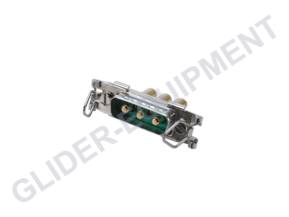Jonker 3P D-sub chassis connector male [JS8000899]