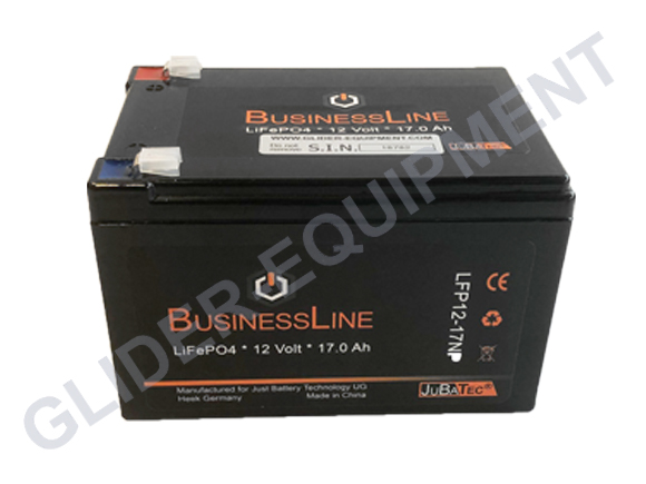 JuBaTec LiFePO4 (LFP) batterie 12V 17Ah [JB-LFP12-17]