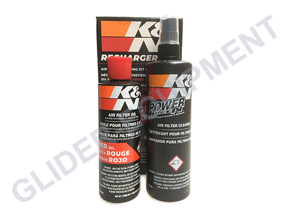 K&N luchtfilter reinigingsset & spuitflacon [99-5050]