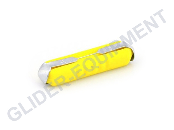 Ceramic fuse / torpedo fuse  5.0 Amp yellow [D11047]