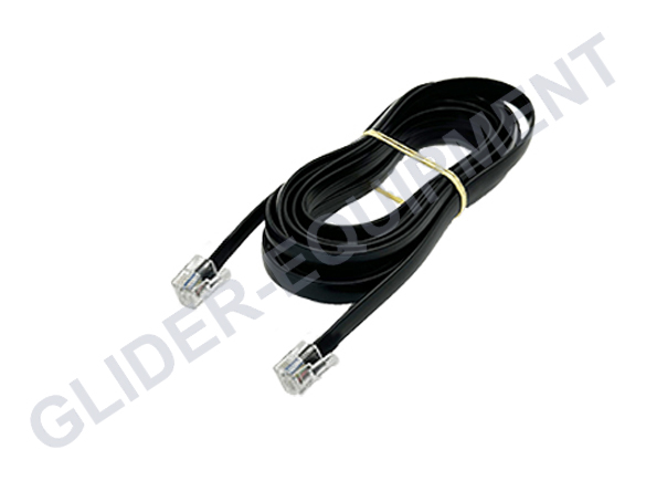 LXNAV Flarm kabel 350cm (RJ12 <-> RJ12) [FLARMVIEW3.5m-CA]