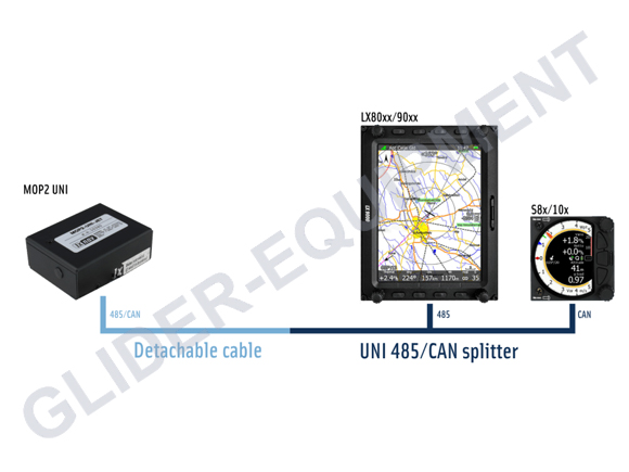 LXNAV MOP2 UNI sensor Electro (LX80xx/LX90xx/S8x/S10x) [L19205]