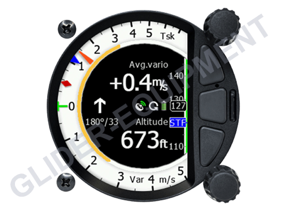 LXNAV S100D (S80D) repeater variometer 80mm [L12005D]