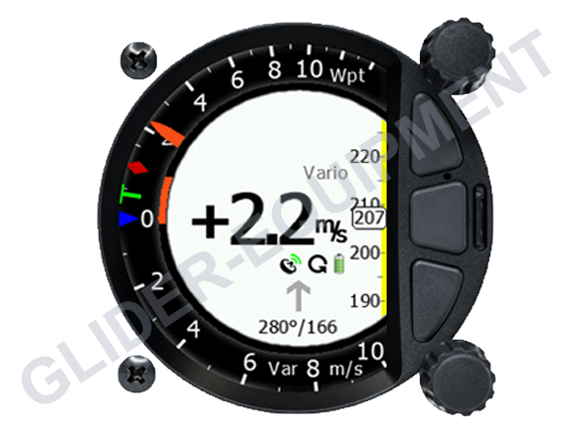 LXNAV S80C (club) digitale variometer 80mm [L12003C]