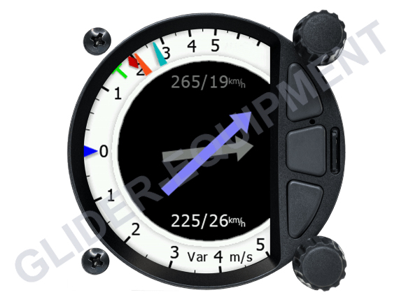LXNAV  SxHAWK digitale variometer 80mm [