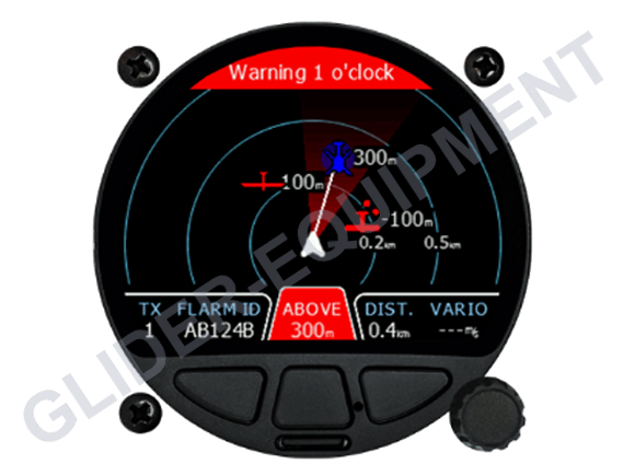 LXNAV  TrafficView (Flarm) display 80mm [L15003]