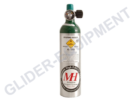 MH (zuurstof) O2-cilinder AL-180-DIN477 [00CYL-1004-02]