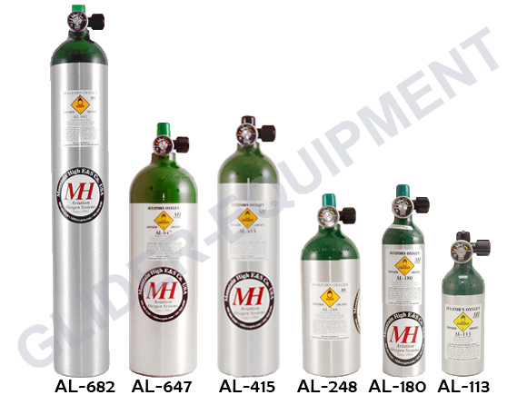 MH (zuurstof) O2-cilinder AL-248-DIN477 [00CYL-1008-02]
