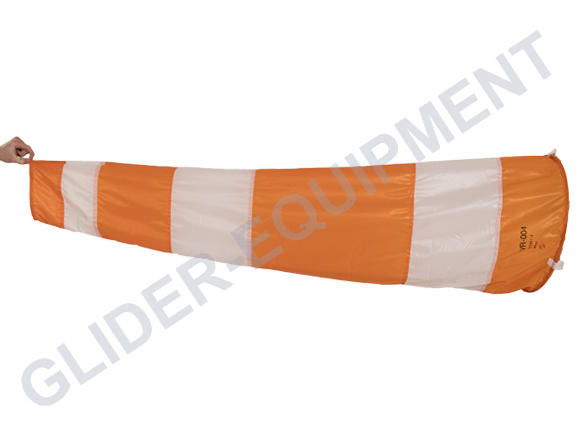 MarS windsack  Ø50cm/175cm orange/weiss incl. kranz [VR-004]