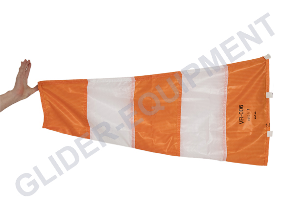 MarS Windsock  Ø33cm/100cm orange/white [VR-006]
