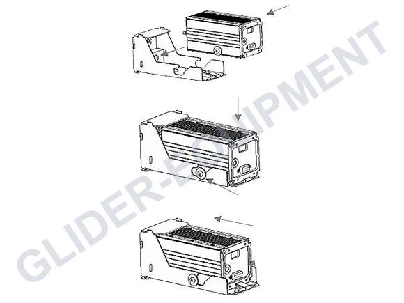 Garrecht montage bracket VT-01 remote unit [VT-0103-1]