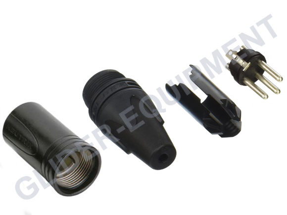 Neutrik XLR 3P cable connector male [NC3MXX-BAG]