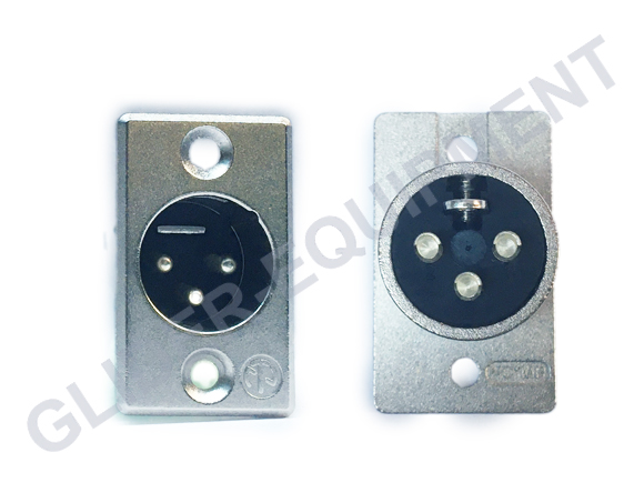 Neutrik XLR 3P chassis connector male [NC3MP]