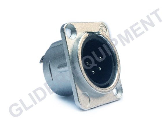 Neutrik XLR 4P chassis connector male [NC4MD-L-1]