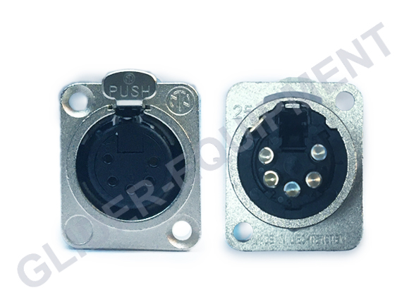 Neutrik XLR 5P chassis connector female [NC5FD-L-1]