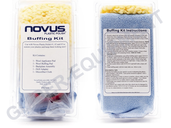 Novus canopy buffing kit [7232]