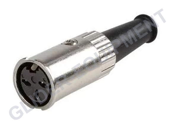 Preh DIN 3P kabelconnector female [71506-030]