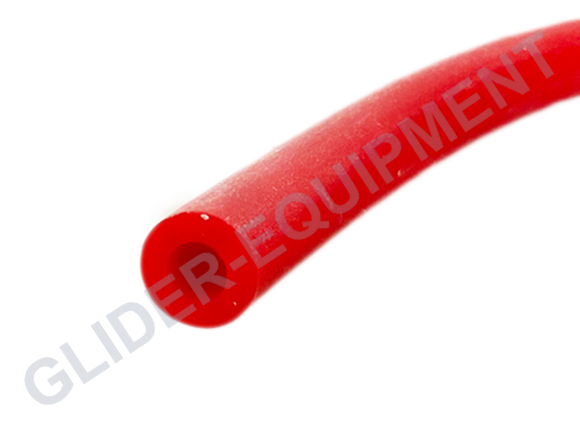 Silicone instrument tube red 10 METER [SIS-4x8-RO-10M]