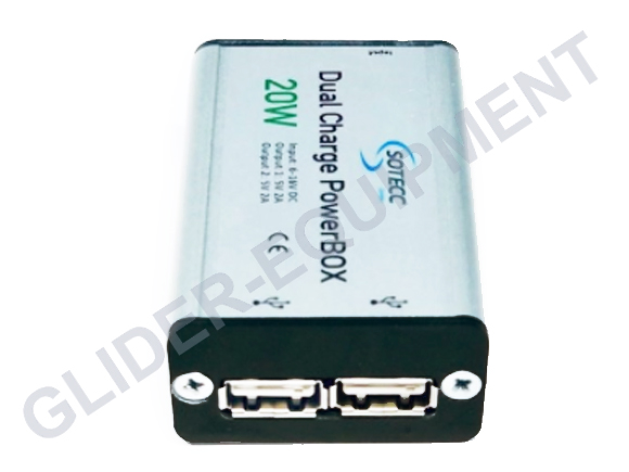 Sotecc dual charge Powerbox double USB [E20-4022]