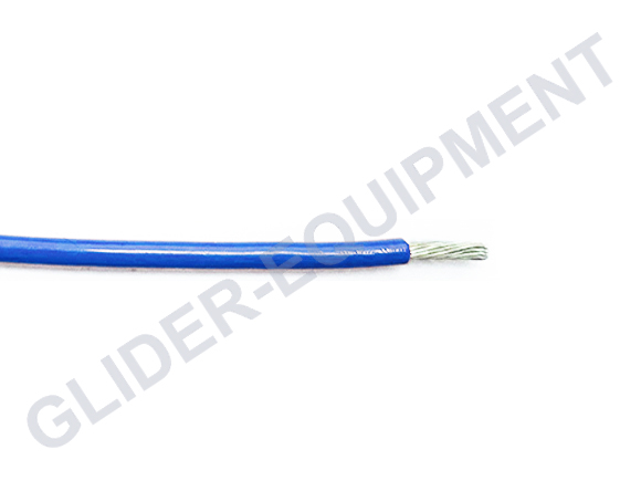 Tefzel kabel AWG14 (2.27mm²) blauw [M22759/16-14-6]