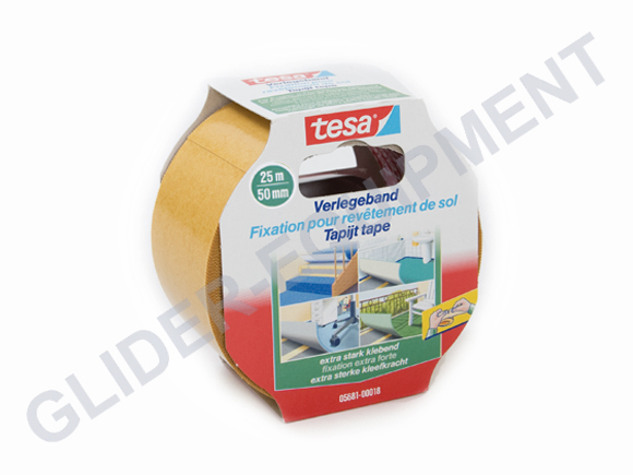 Tesa dubbelzijdige (tapijt)tape 50mm-25m [5696]