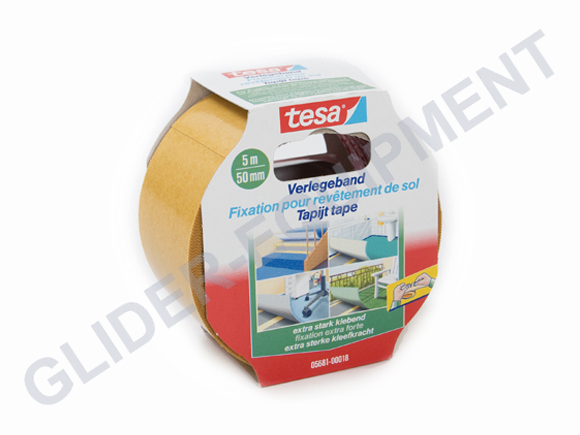 Tesa dubbelzijdige (tapijt)tape 50mm- 5m [5681]