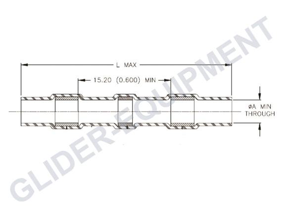 Tirex cable solder splice 0.3 - 0.8mm² transparent [D08570]