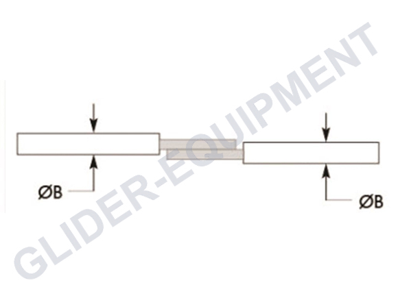 Tirex cable solder splice 2 - 4mm² blue [D08576]
