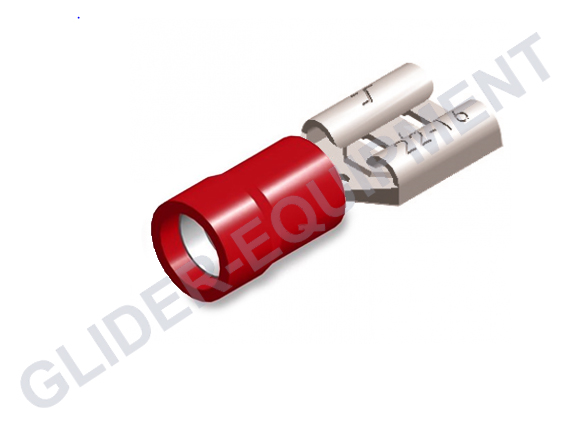 Tirex kabelschoen female 2.8mm / 0.5 - 1.5mm² rood [D08051]