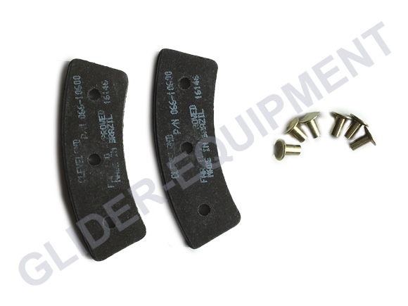 Tost Brake lining set 30-9 [075865]