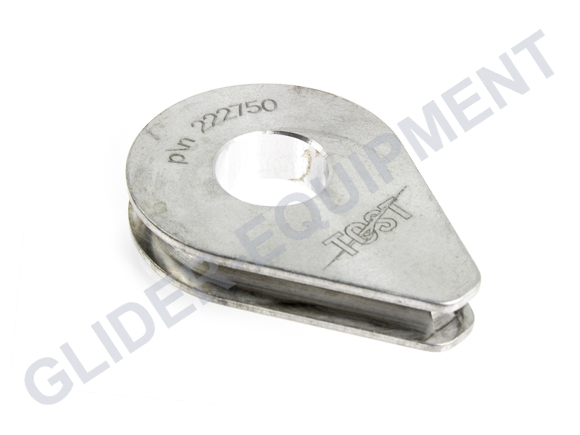 Tost jumbo solid thimble aluminum (dyneema/steelcable) [222750]