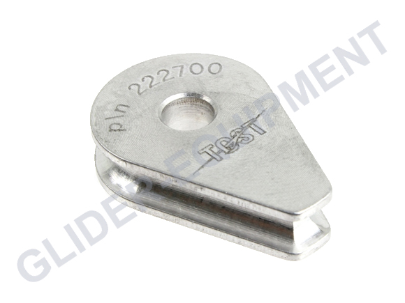 Tost solid thimble aluminum (steelcable) [222700]